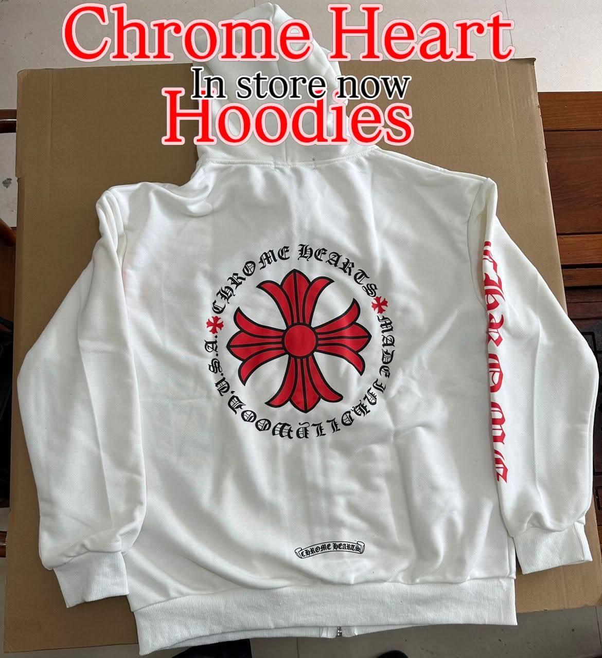 Chrome Hearts hoodie in store now