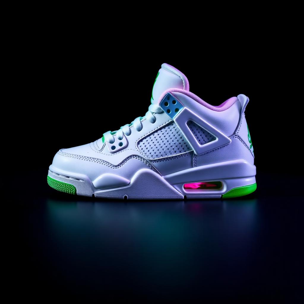 Kids' Jordan 4 Green