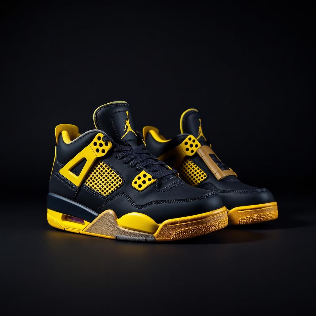 Jordan 4 Yellow Thunder