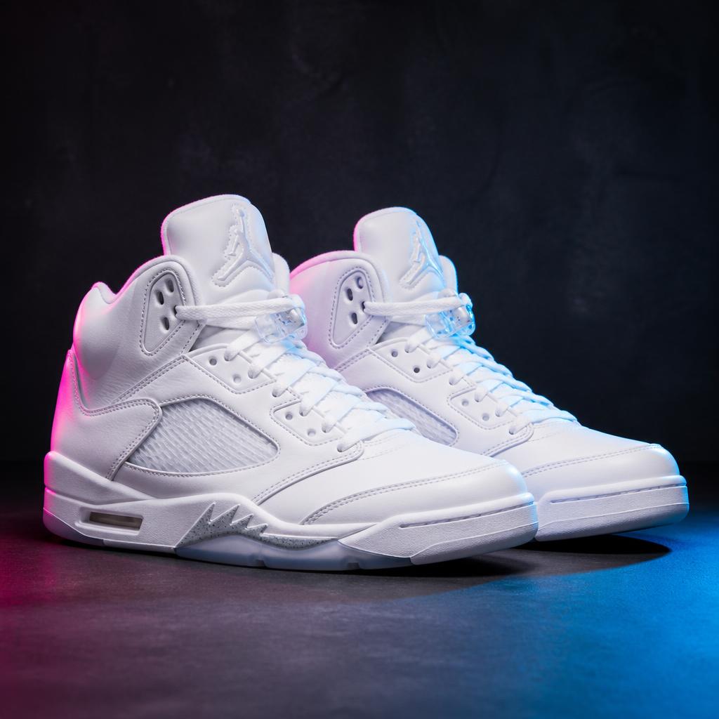 Jordan 5 Triple White