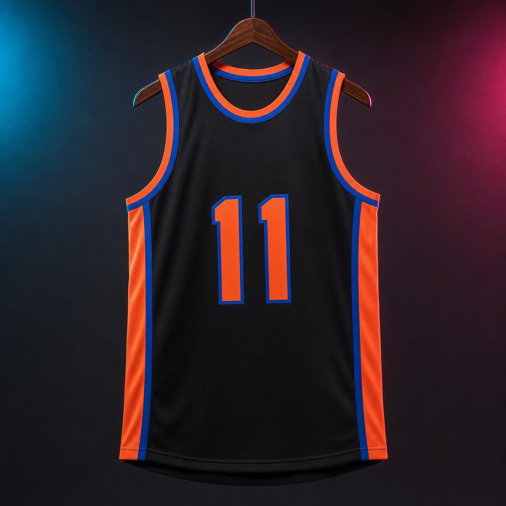 Knicks #11 Brunson Statement Jersey