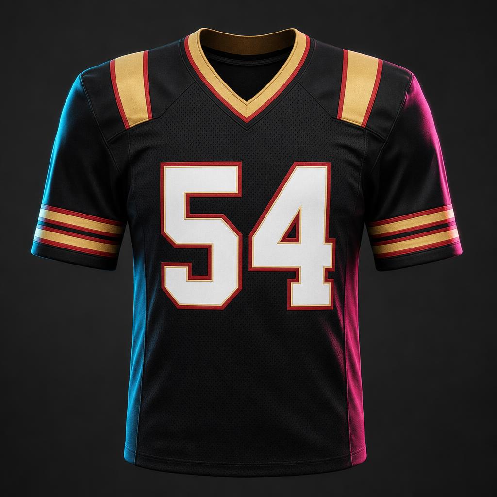 49ers #54 Warner Jersey