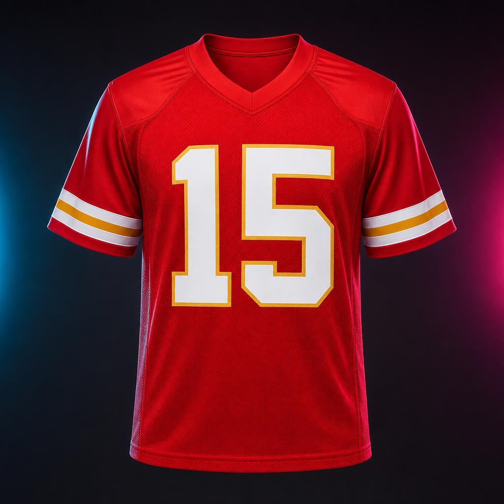 Chiefs #15 Mahomes Jersey