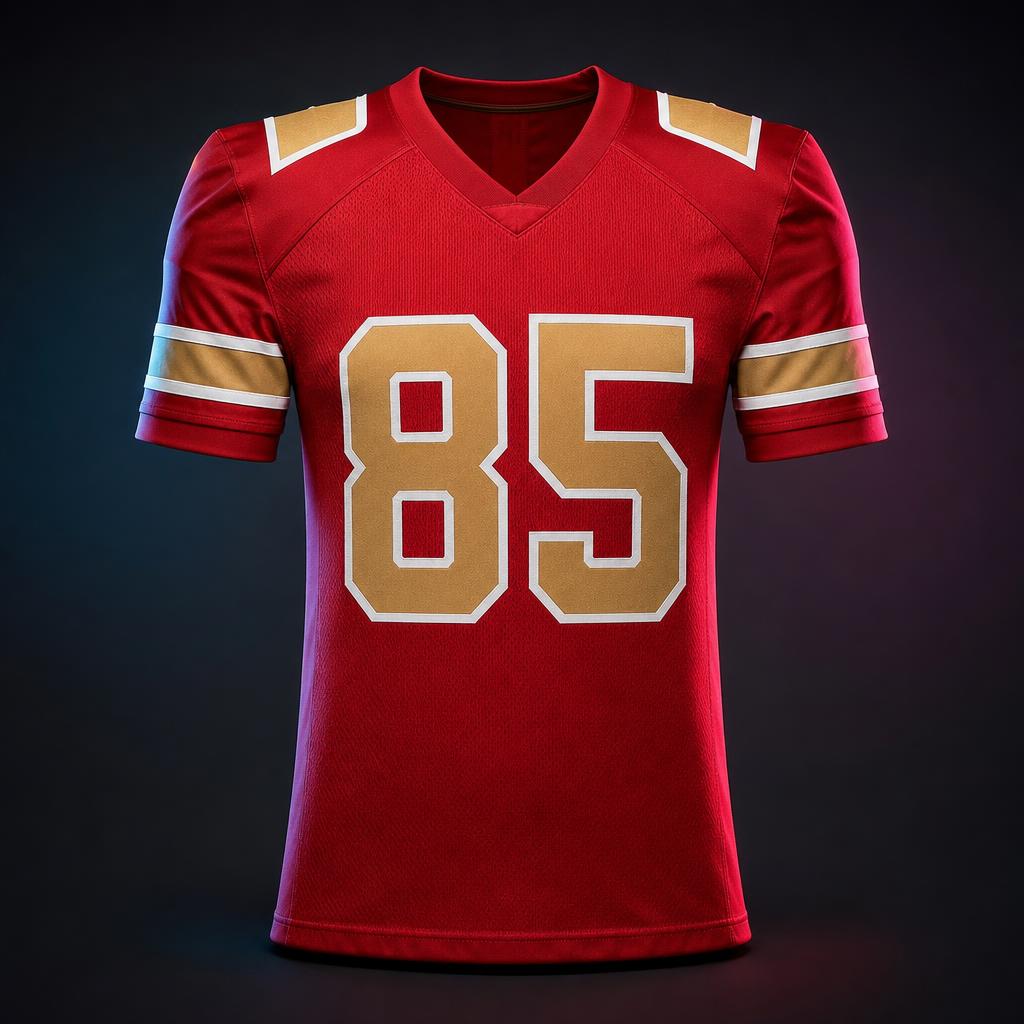 49ers #85 Kittle Jersey